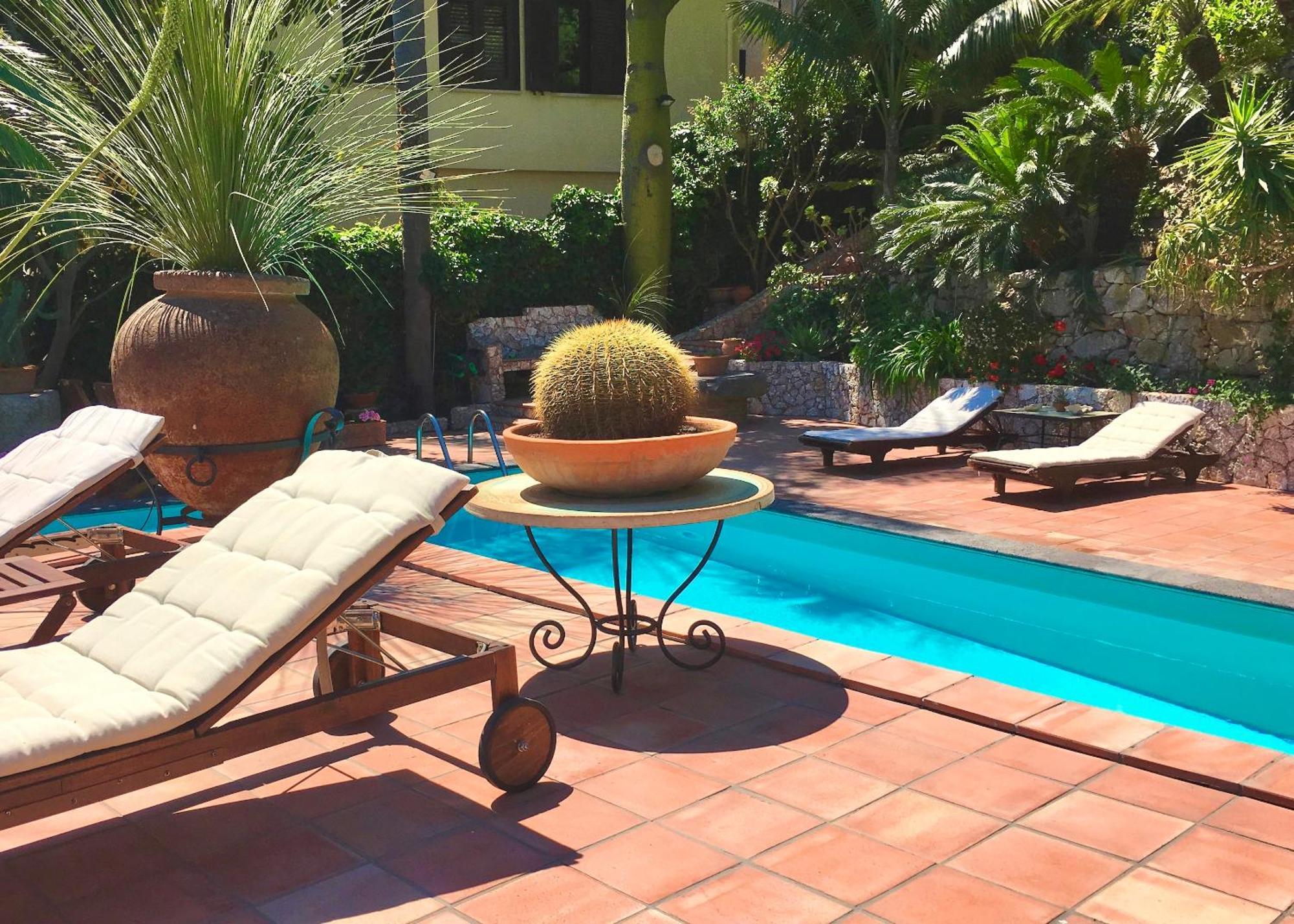 Villa Lou Taormina Private Villa With Panoramic Sea View Pool Exterior foto